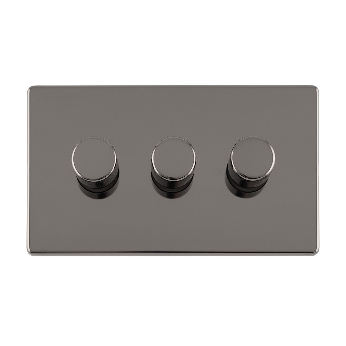 Black 3 Gang Dimmer Switches