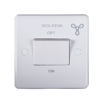 White Fan Switches