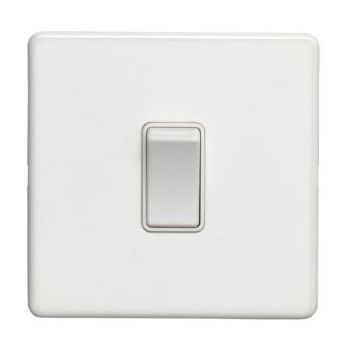 White Single Light Switches