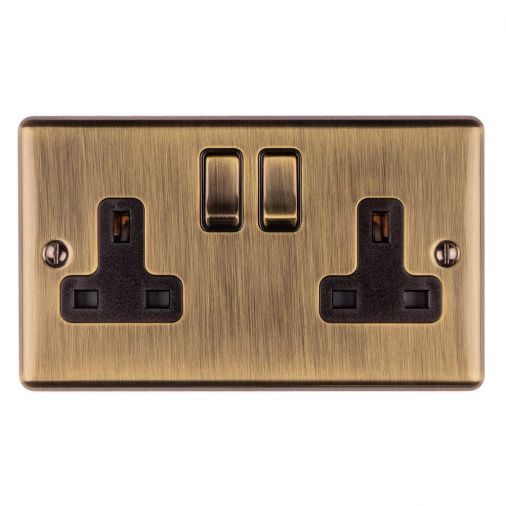 Brass Double Sockets