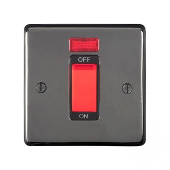 Eurolite BN45ASWNSB Metal Black Nickel Cooker Switch