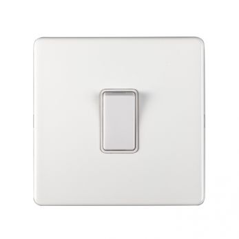 White Light Switch, Matching Inserts | Intermediate, 10A | Concealed 3mm range by Eurolite - ECWINTW