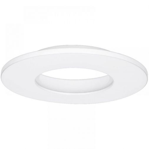 Enlite E5 Fixed IP65 Aluminium Downlight Bezel - White Finish, IP65 Rated