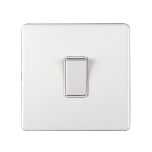 White Light Switch, Matching Inserts | Intermediate, 10A | Concealed 3mm range by Eurolite - ECWINTW