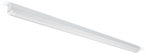 4ft LED Batten Fitting, White Finish, 4000K, 7600 Lumens, IP20