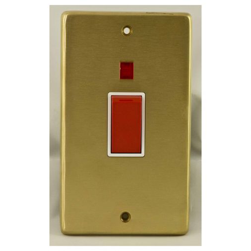 Eurolite SB45ASWNW Metal Satin Brass Cooker Switch