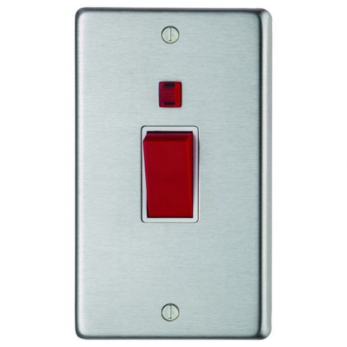 Eurolite SSS45ASWNW Metal Satin Stainless Steel Cooker Switch